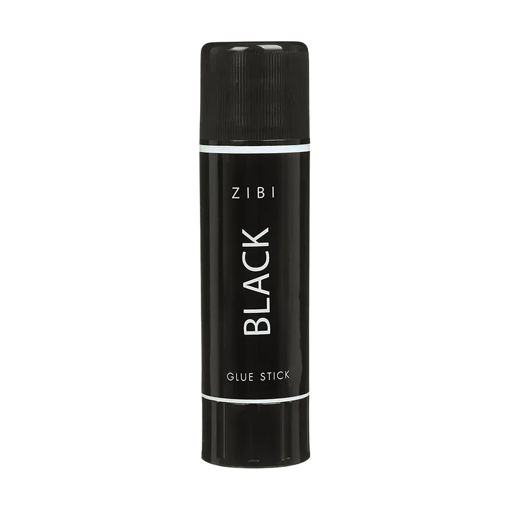 Клей-олівець ZiBi Black Glue Stick PVP, 22 г (ZB.6308)